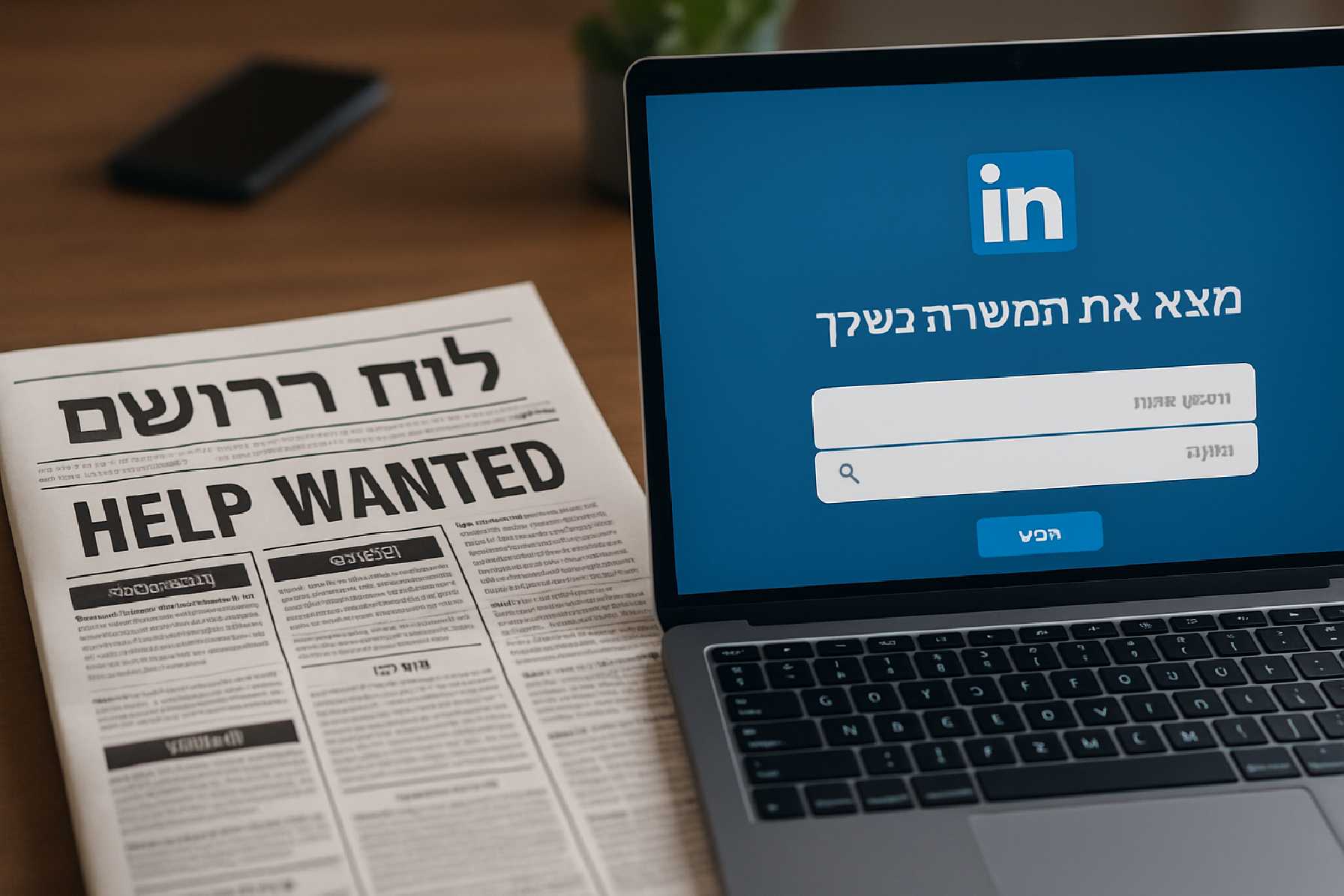 לוח דרושים או לינקדאין: איפה עדיף לחפש עבודה בהייטק