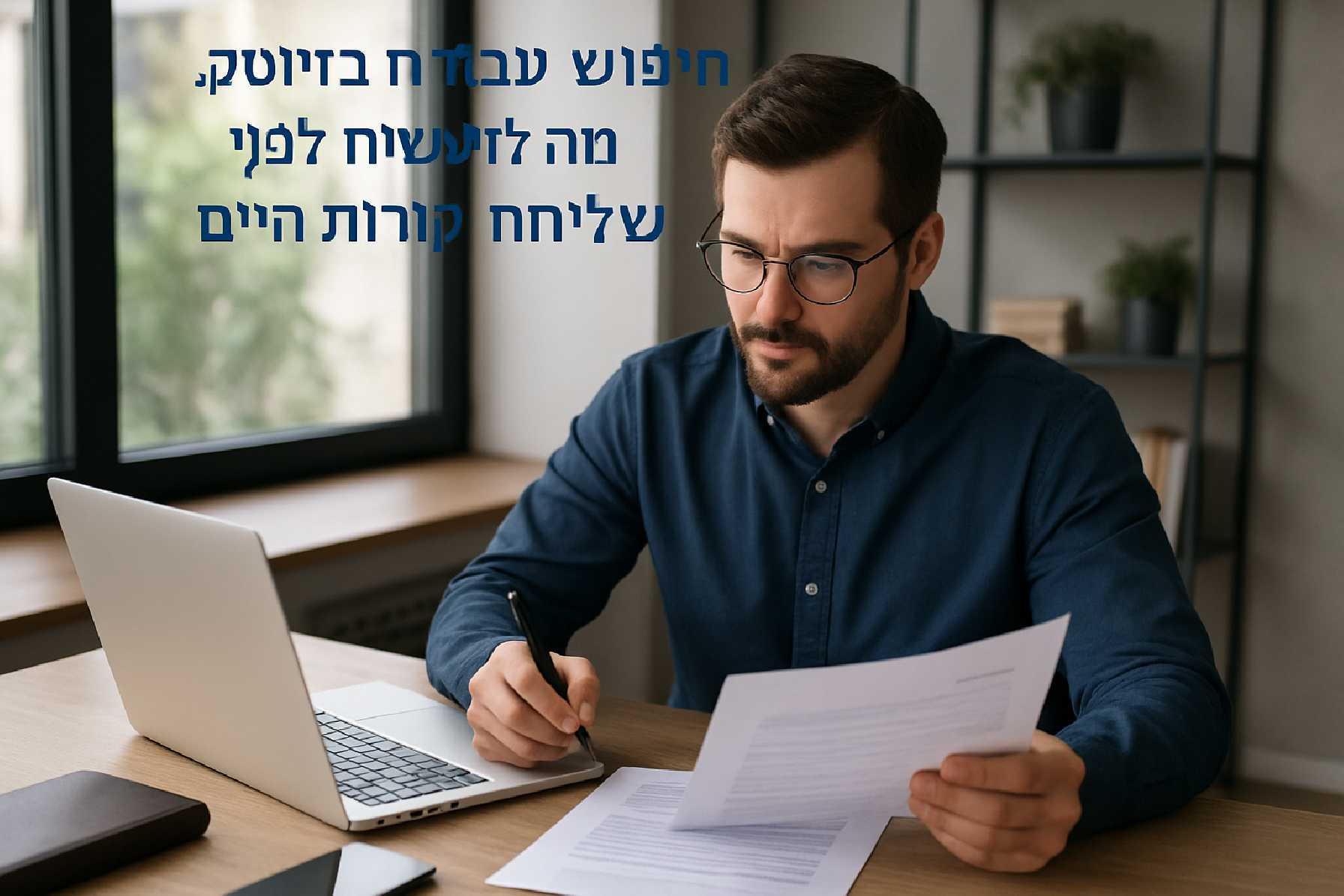 חיפוש עבודה בהייטק: מה לעשות לפני שליחת קורות חיים